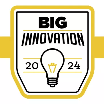 BIG Innovation award 2024 Award badge
