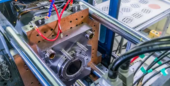 Injection Molding + Robot Arm at Pack Studio Freeport Texas