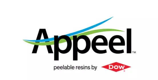 Appeel peelable resins by DOW logo | 528x352