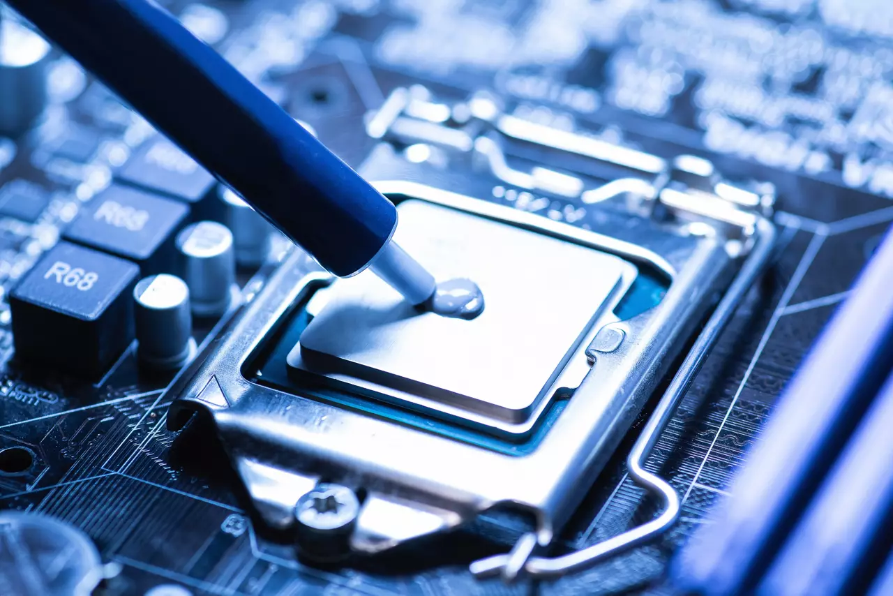 Thermal compound for the CPU in the personal computer