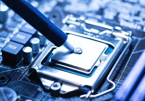 Thermal compound application